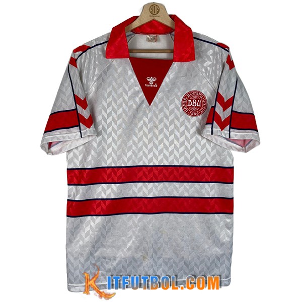 Camisetas De Futbol Dinamarca Retro Segunda 1988