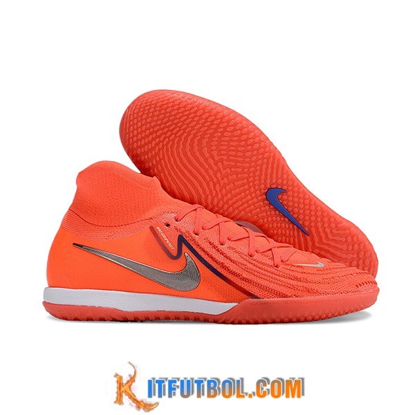 Nike Botas De Fútbol Phantom Luna Elite NU IC Naranja/Gris