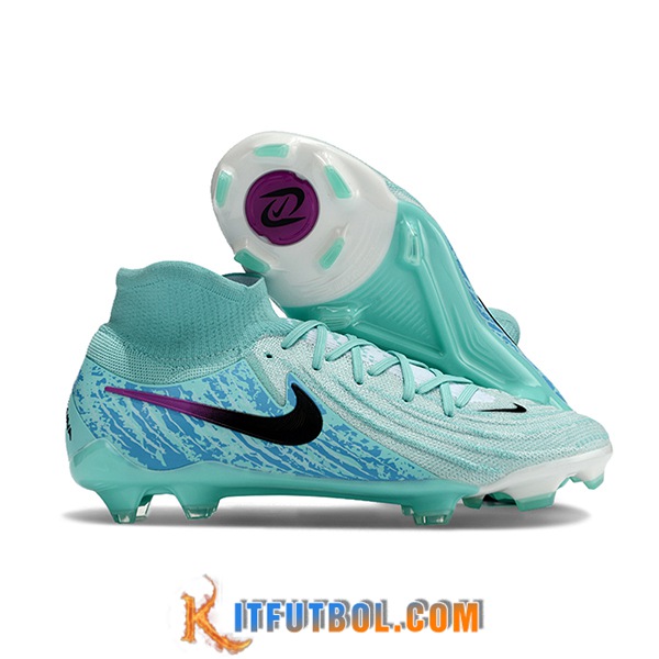 Nike Botas De Fútbol Phantom Luna Elite NU FG Verde/Azul