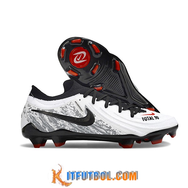 Nike Botas De Fútbol Phantom Luna Elite NU FG Blanco/Gris/Negro