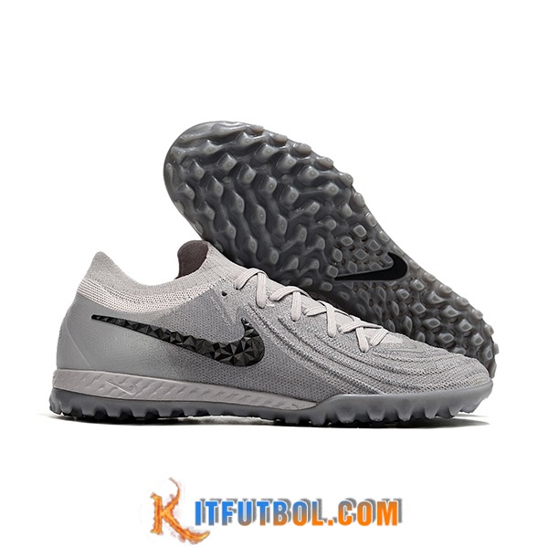 Nike Botas De Fútbol Phantom GX II EliteTF Gris/Negro