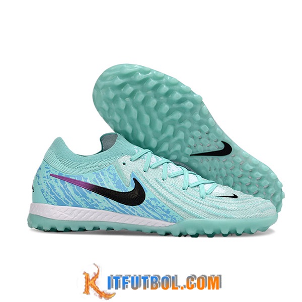Nike Botas De Fútbol Phantom GX II EliteTF Verde/Azul
