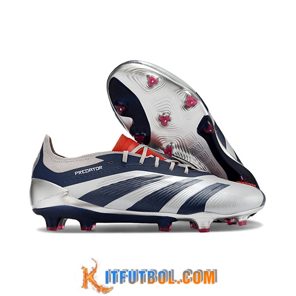 Adidas Botas De Fútbol Predator Elite FG Gris/Azul