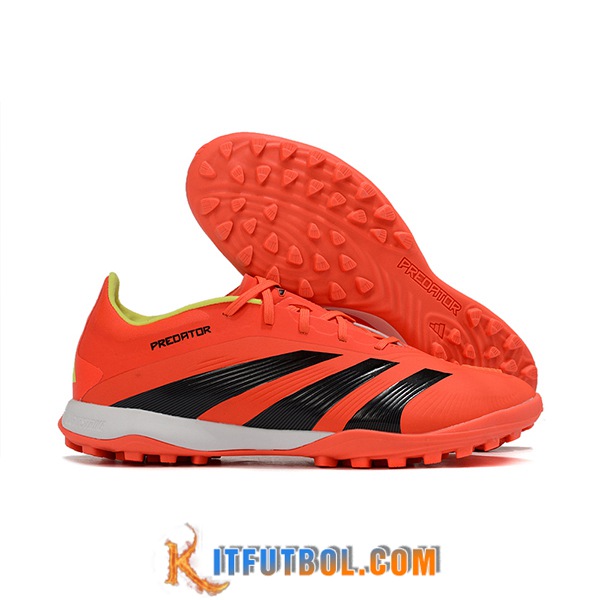 Adidas Botas De Fútbol PREDATOR 24 ELITE TF BOOTS Naranja/Negro
