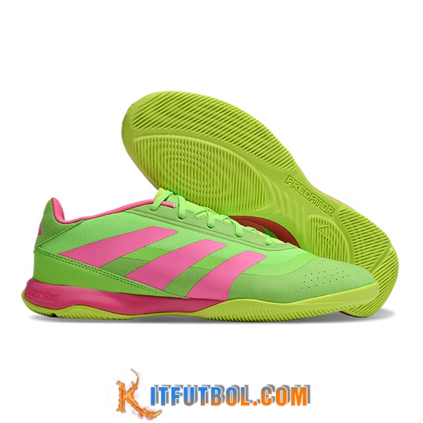Adidas Botas De Fútbol PREDATOR 24 ELITE IC BOOTS Verde/Rosa