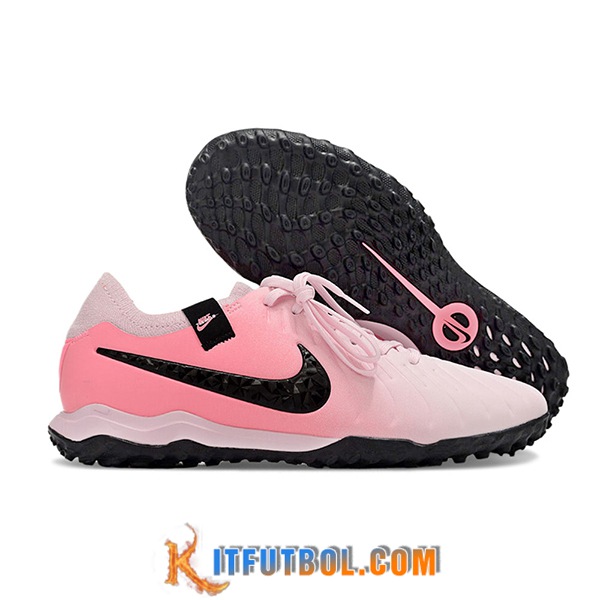 Nike Botas De Fútbol Tiempo Legend X PRO TF Rosa/Negro