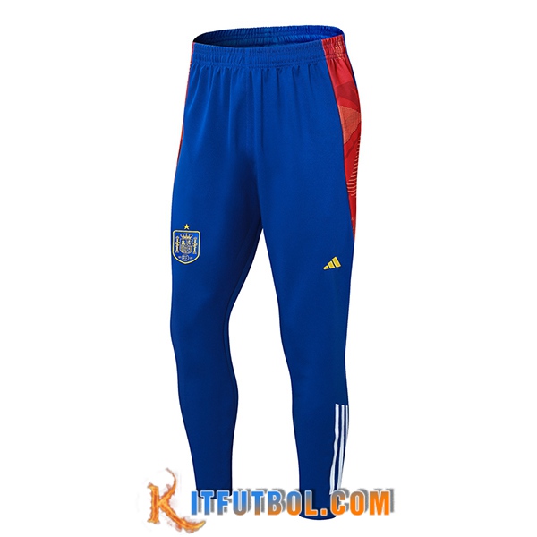 Pantalon Entrenamiento España Azul/Rojo 2024/2025