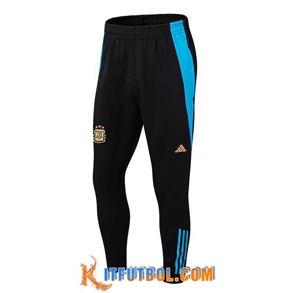 Pantalon Entrenamiento Argentina Negro/Azul 2024/2025 -03