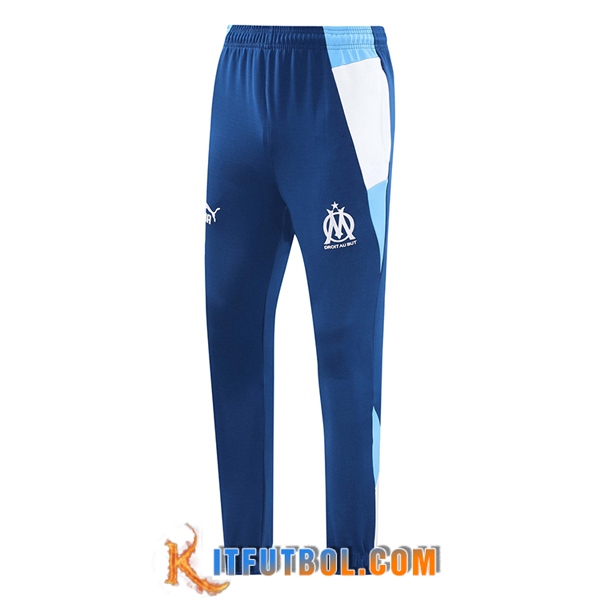 Pantalon Entrenamiento Marsella Azul/Blanco 2024/2025
