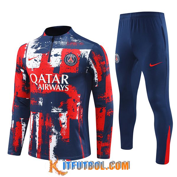 Chandal Equipos De Futbol PSG Azul/Rojo/Blanco 2024/2025