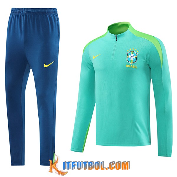 Chandal Equipos De Futbol Brasil Verde 2024/2025 -03