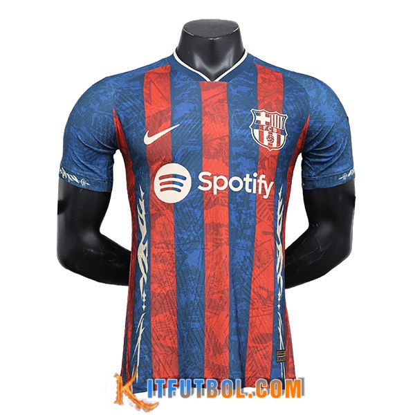 Camisetas De Futbol FC Barcelona Special Edition Rojo/Azul 2024/2025