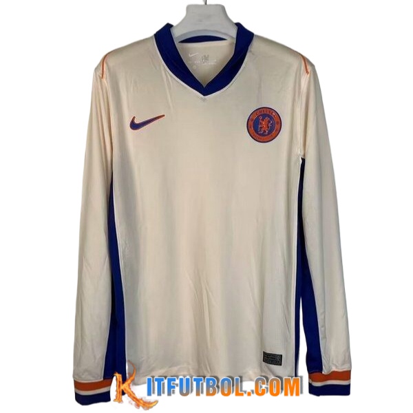 Camisetas De Futbol FC Chelsea Segunda Manga Largas 2024/2025