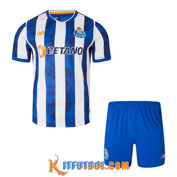 Nueva Camisetas De Futbol FC Porto Ninos Primera 2024/2025