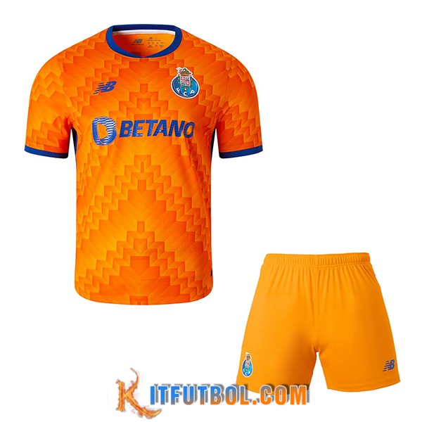 Nueva Camisetas De Futbol FC Porto Ninos Segunda 2024/2025