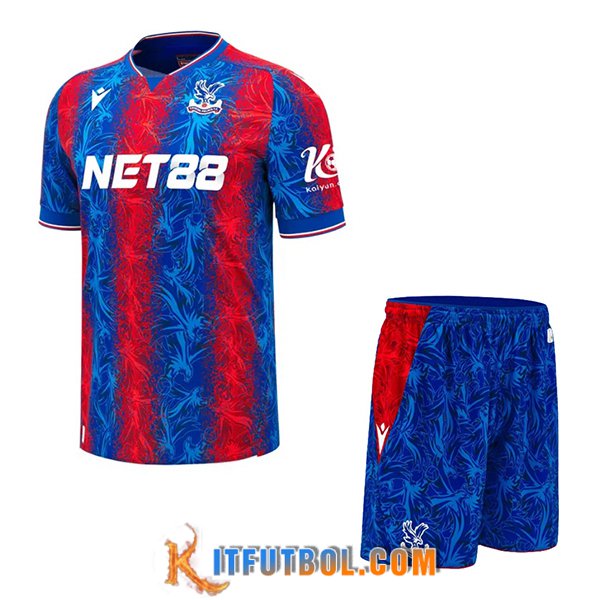 Nueva Camisetas De Futbol Crystal Palace Ninos Primera 2024/2025
