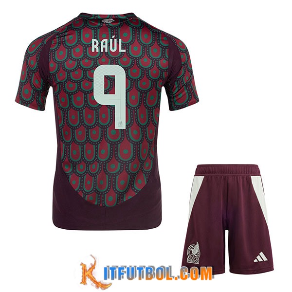 Camiseta Equipo Nacional México (RAUL #9) 2024/2025 Primera