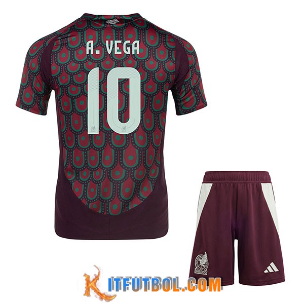 Camiseta Equipo Nacional México (A.VEGA #10) 2024/2025 Primera