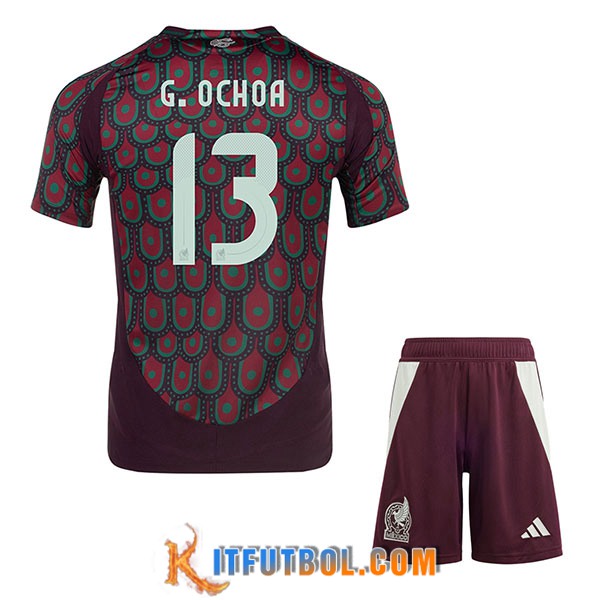 Camiseta Equipo Nacional México (G.OCHOA #13) 2024/2025 Primera