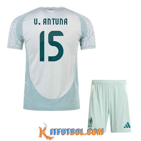 Camiseta Equipo Nacional México (U.ANTUNA #15) 2024/2025 Segunda