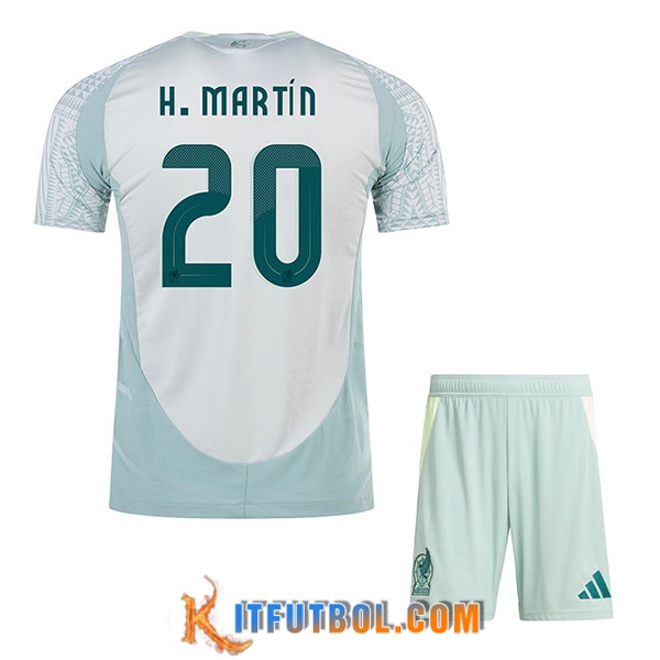 Camiseta Equipo Nacional México (H.MARTIN #20) 2024/2025 Segunda