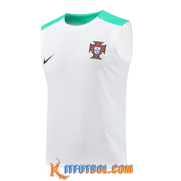 Chalecos De Futbol Portugal Blanco/Verde 2024/2025