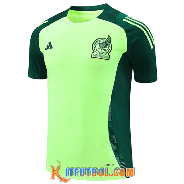 Camiseta Entrenamiento México Verde 2024/2025