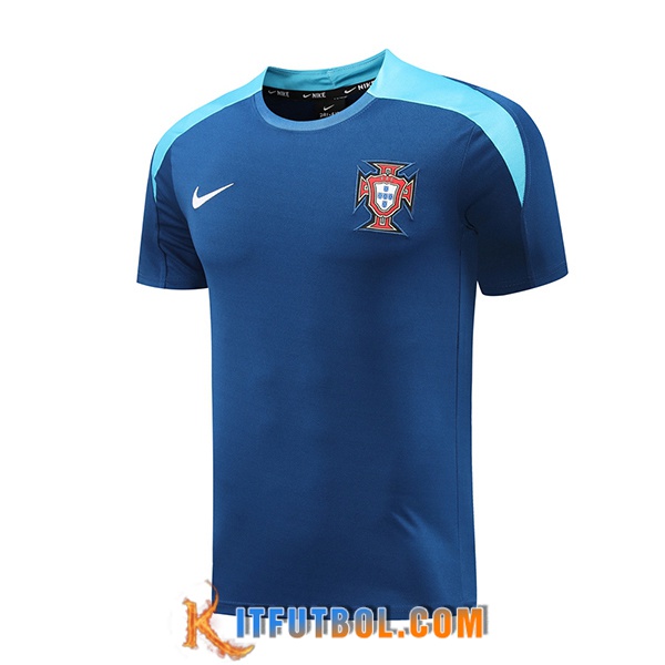 Camiseta Entrenamiento Portugal azul real 2024/2025