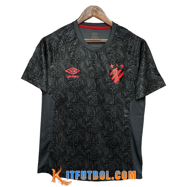 Camiseta Entrenamiento Sport Recife Negro 2024/2025