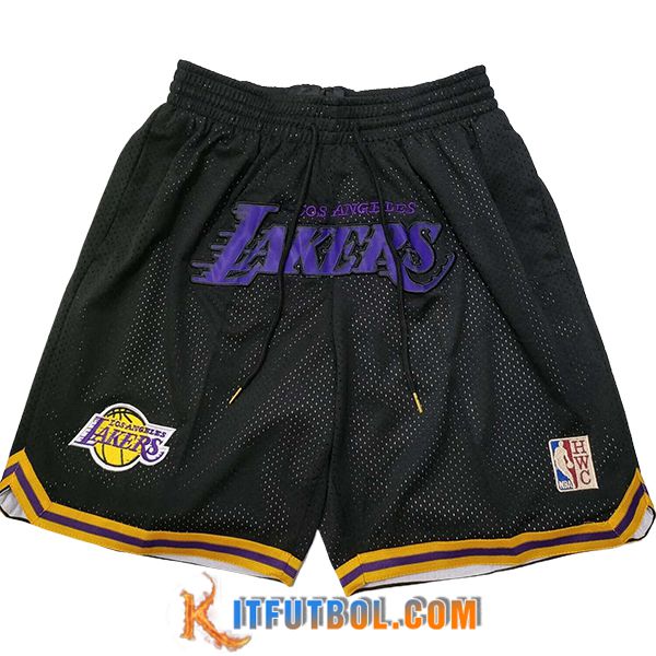 Cortos NBA Los Angeles Lakers 2024/25 Negro