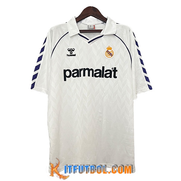 Camisetas De Futbol Real Madrid Retro Primera 1988