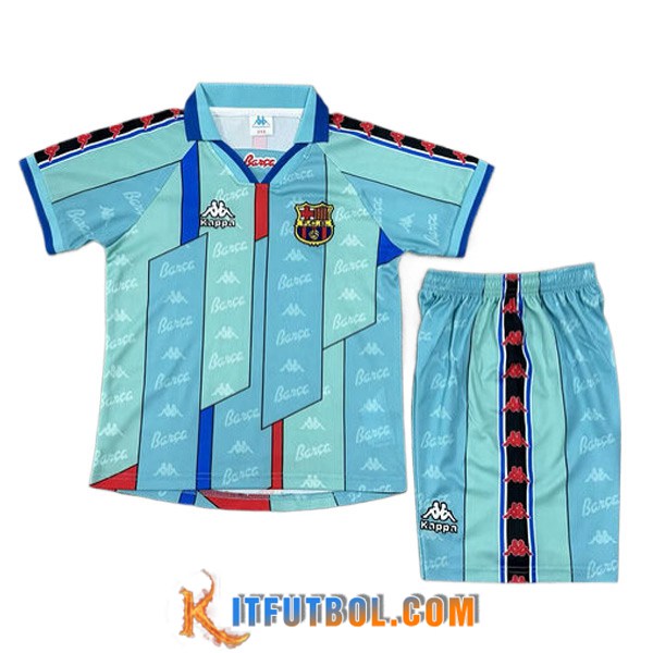 Camisetas De Futbol FC Barcelona Retro Ninos Primera 1996/1997