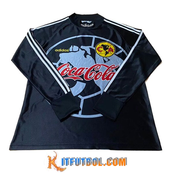 Camisetas De Futbol Club America Retro Portero Manga Largas 1998/1999
