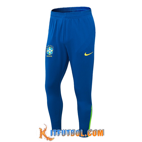 Pantalon Entrenamiento Brasil Azul/Verde 2024/2025 -03