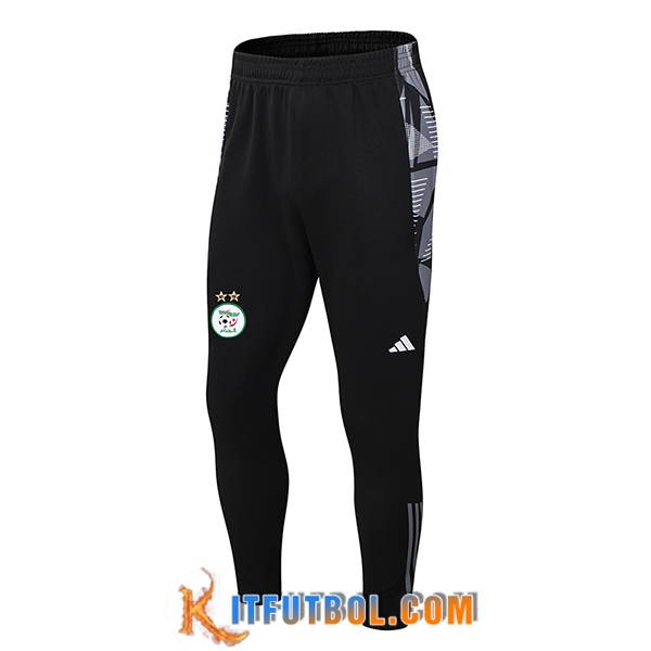 Pantalon Entrenamiento Algeria Negro 2024/2025