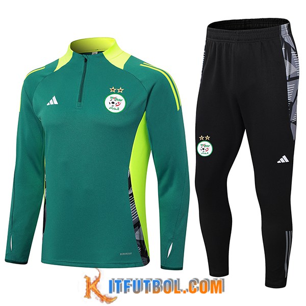 Chandal Equipos De Futbol Algeria Verde 2024/2025