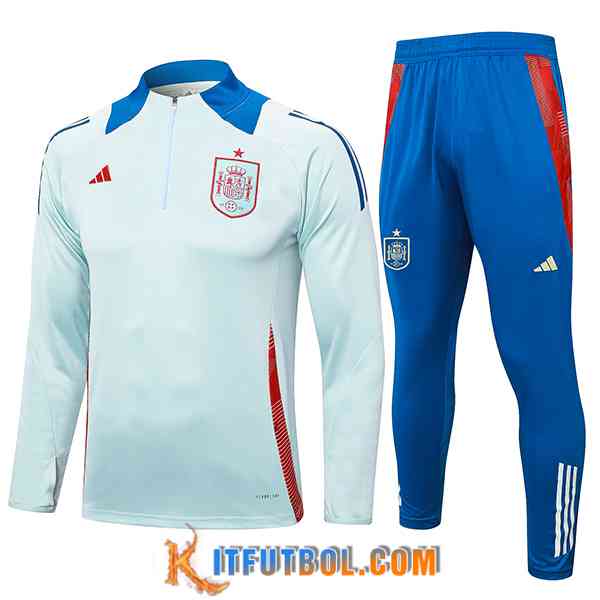 Chandal Equipos De Futbol España Azul Claro 2024/2025 -02