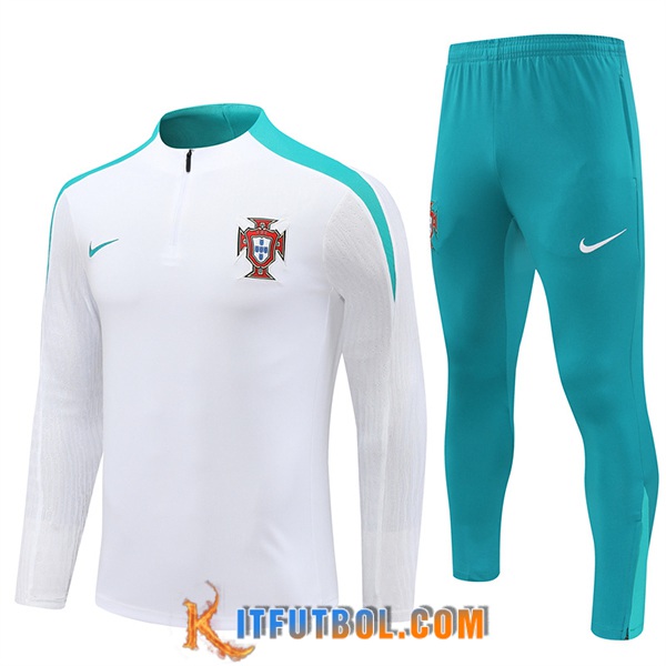 Chandal Equipos De Futbol Portugal Blanco/Verde 2024/2025 -02