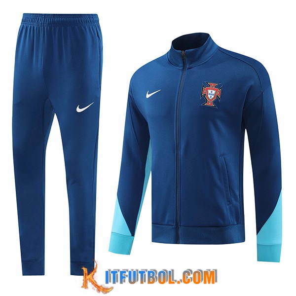 Chandal Equipos De Futbol Chaquetas Portugal Azul 2024/2025