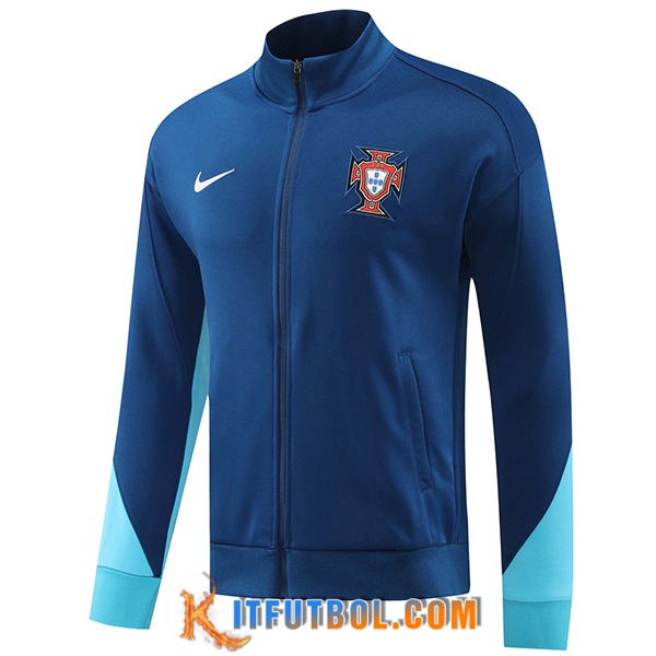 Chaquetas Futbol Portugal Azul 2024/2025