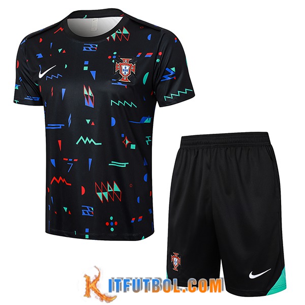 Camiseta Entrenamiento Portugal Negro 2024/2025 -03
