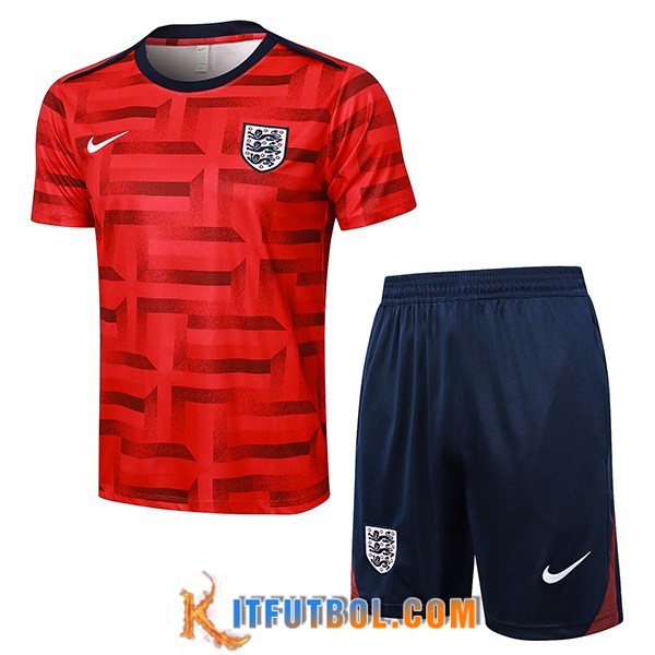 Camiseta Entrenamiento Inglaterra Rojo 2024/2025
