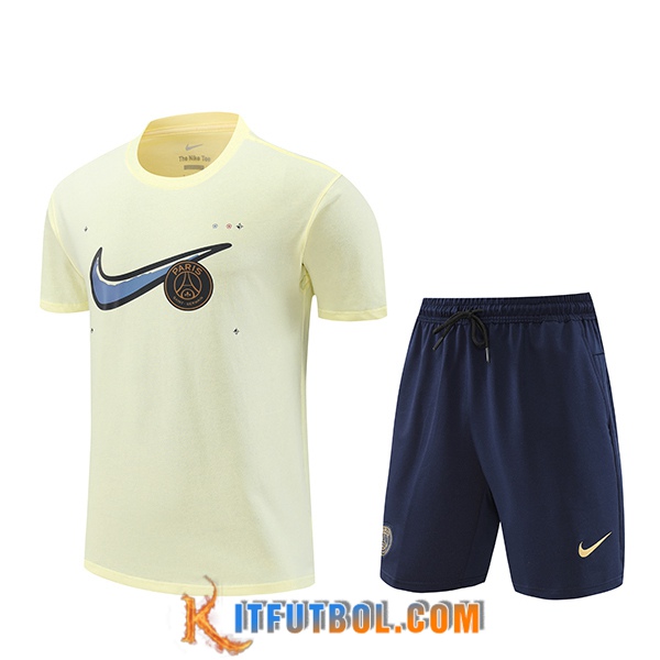 Camiseta Entrenamiento PSG Beige 2024/2025
