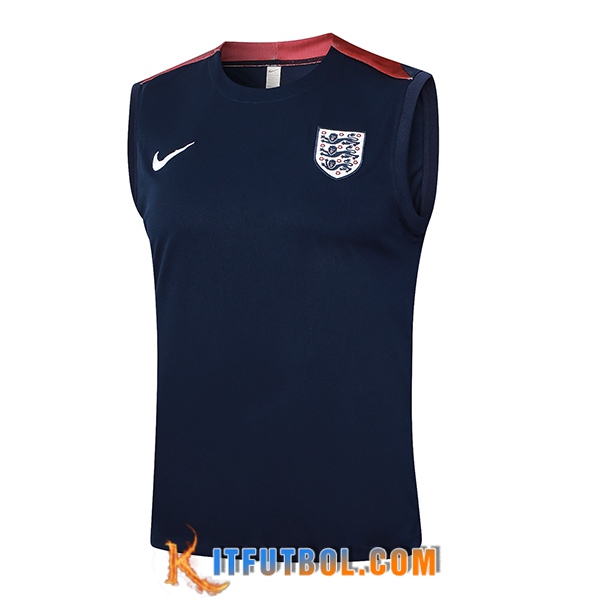 Chalecos De Futbol Inglaterra Azul Oscuro 2024/2025 -02