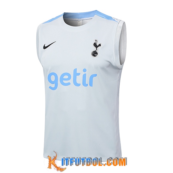 Chalecos De Futbol Tottenham Hotspur Gris Claro 2024/2025