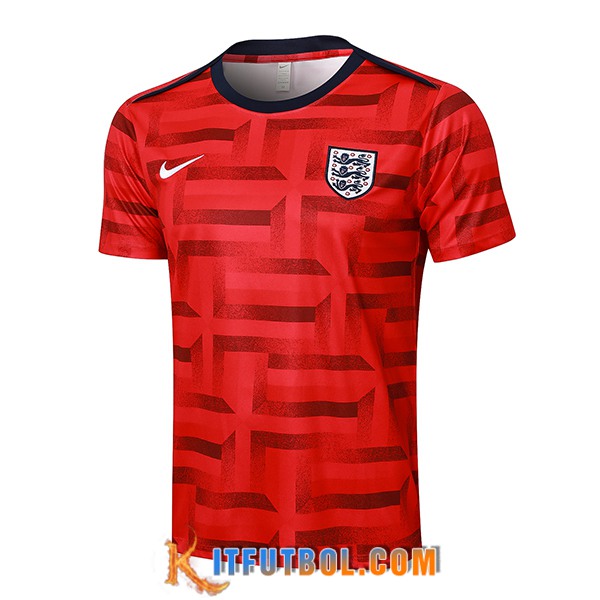 Camiseta Entrenamiento Inglaterra Rojo 2024/2025