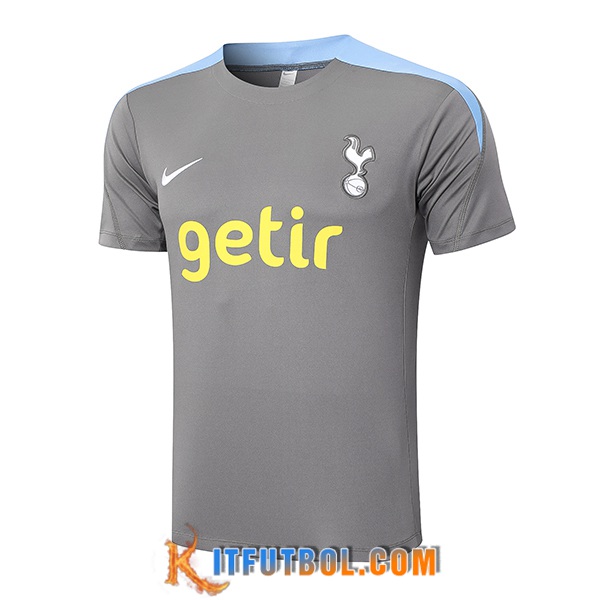 Camiseta Entrenamiento Tottenham Hotspur Gris/Azul 2024/2025