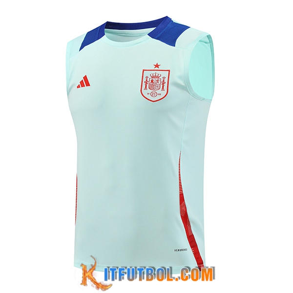 Chalecos De Futbol España Azul Claro 2024/2025