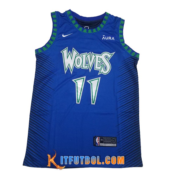 Camisetas NBA Minnesota Timberwolves (REID #11) 2024/25 Azul