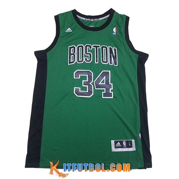 Camisetas NBA Boston Celtics (PIERCE #34) 2024/25 Verde/Negro